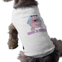 hug a hippo pet tshirt