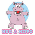 hug a hippo photo sculptures