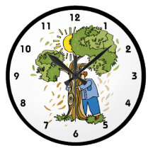 Hug a Tree Clock
