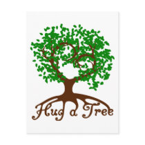 Hug a Tree Postcard