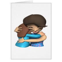 Hug Greeting Card