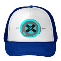 Hug & Kiss Blue Valentine's Hat hats