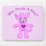 Hug Kitty Cat Toon Mousepad