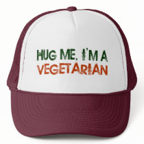 Hug Me I'M A Vegetarian Hat