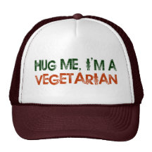 Hug Me I'M A Vegetarian Hat
