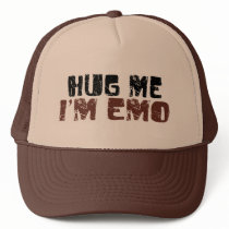 Hug Me I'M Emo Trucker Hat