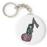 Hug the Music Key Ring Key Chain