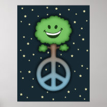 hug-tree-peace-LG Posters