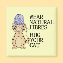 Hug Your Cat magnets