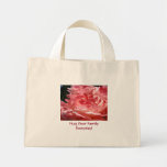 Hug Your Family everyday! Tote Bag Pink Roses