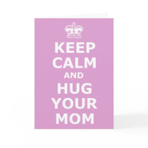 Hug your mom mother's day cards