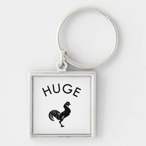 Huge Cock Rooster Key Chain