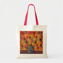 Huge Flowers Tote Bag