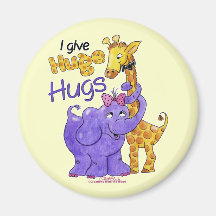 Huge Hugs Fridge Magnets