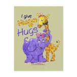 Huge Hugs Post Card
