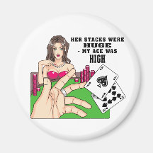 Huge Poker Stacks Magnets