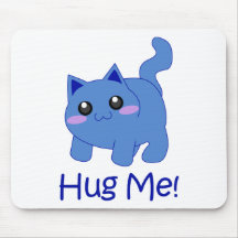 huggable blue kitten mousemats