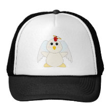 Huggable Chicken Angel Mesh Hats