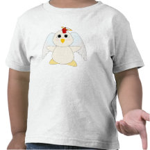 Huggable Chicken Angel Shirts
