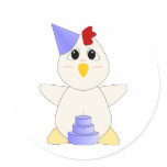 Huggable Chicken Birthday Boy