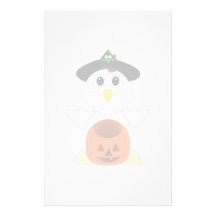 Huggable Chicken Witch Stationery Design