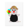 Huggable Clown Black Sheep