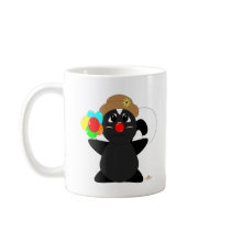 Huggable Clown Skunk Coffee Mugs