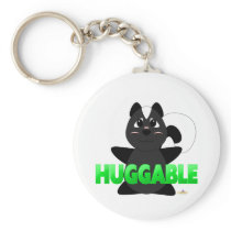 Huggable Skunk Green Huggable Keychains