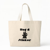 Huggable Skunk Hug A Stinker Canvas Bags