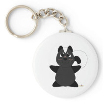 Huggable Skunk Keychain