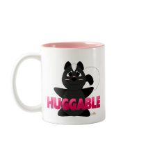 Huggable Skunk Pink Huggable Coffee Mug