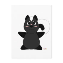 Huggable Skunk Post Cards