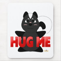 Huggable Skunk Red Hug Me Mouse Mats