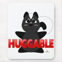 Huggable Skunk Red Huggable Mouse Pad