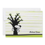 Hugging Trees invitations