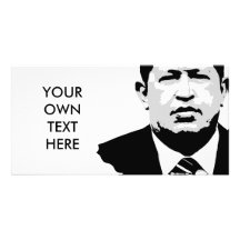 Hugo Chavez Photo Greeting Card