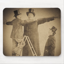 Hugo the Giant Vintage Circus Freak Wendt Photo Mousepads