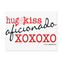 Hugs and Kisses Postcard