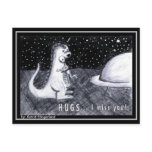 HUGS... I miss you Post Cards