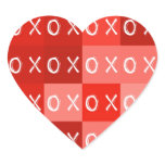 ╳◯╳◯ Hugs & Kisses! Heart Shaped Stickers