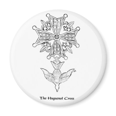 Huguenot Cross Magnet by AllisontRegnier