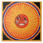 Huichol Native American Art, The sun tiles