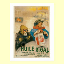 Huile Rigal postcards
