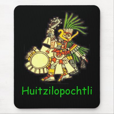 Huitzilopochtli Mousepad by Casita