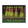 Hula dancers post cards