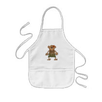 Hula Dancing Monkey Tshirts and Gifts Aprons