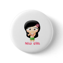 Hula Girl Pins