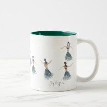 Hula Girls Mugs & Drinkware