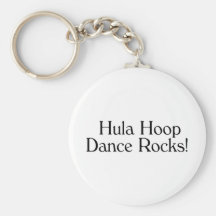 Hula Hoop Dance Rocks Key Chains