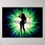 Hula Hoop Girl; Cool Posters